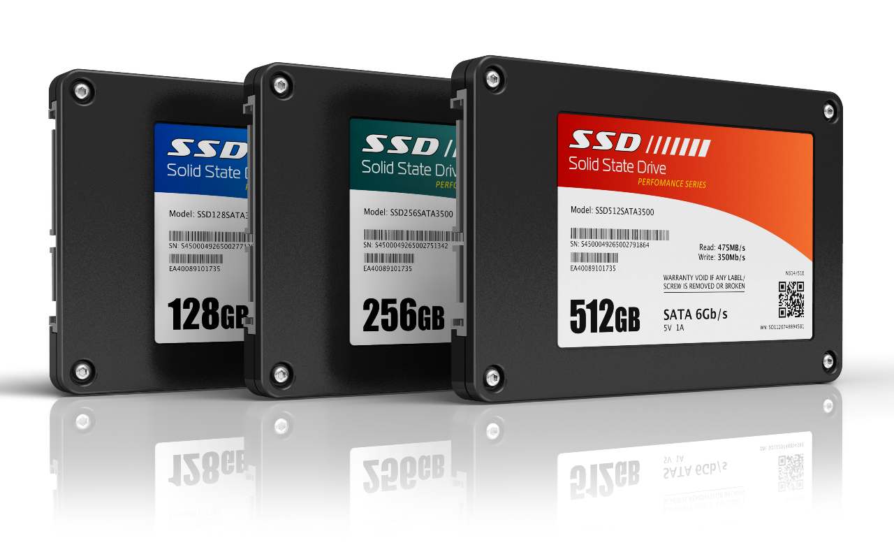 Memorie SSD in calo