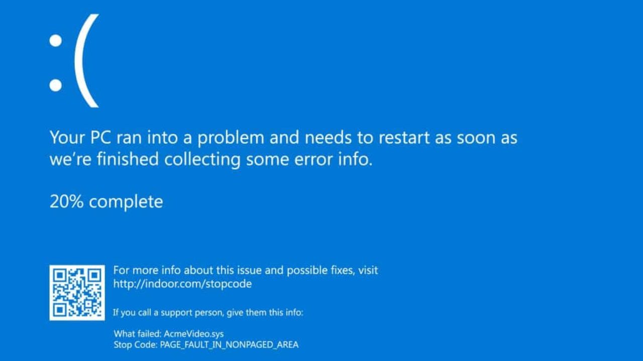 Blue Screen of Death