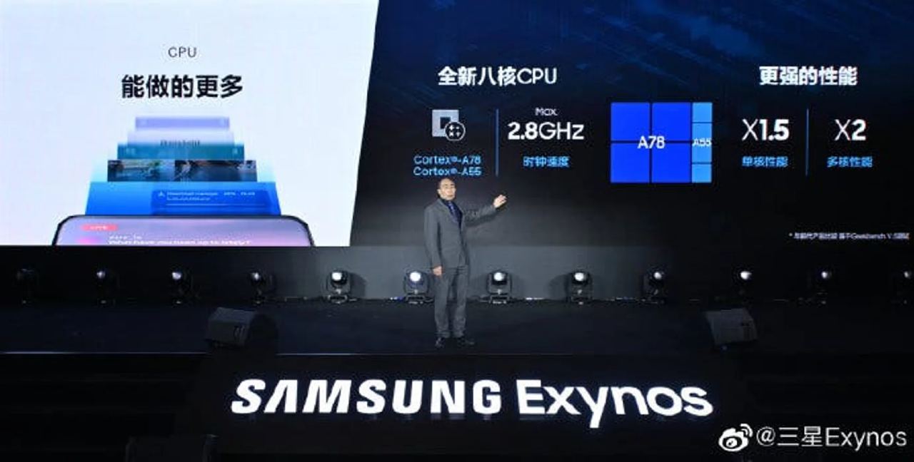 Samsung presenta il nuovo Exynos 1080 (Samsung)