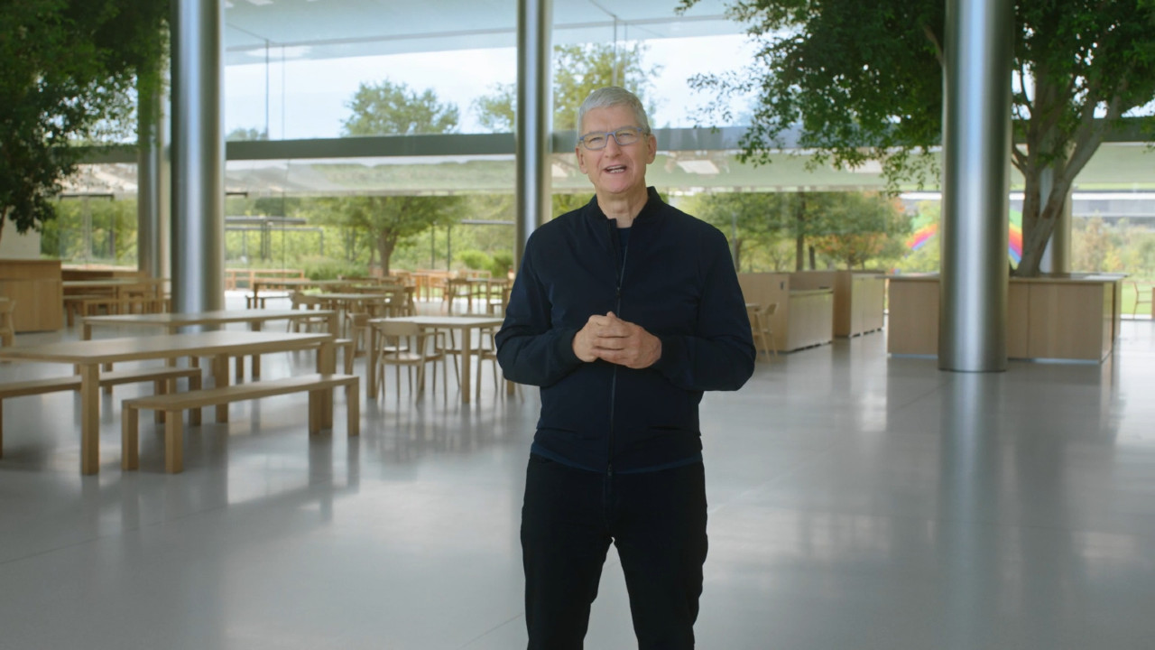 Tim Tim Cook pronto per il prossimo evento Apple