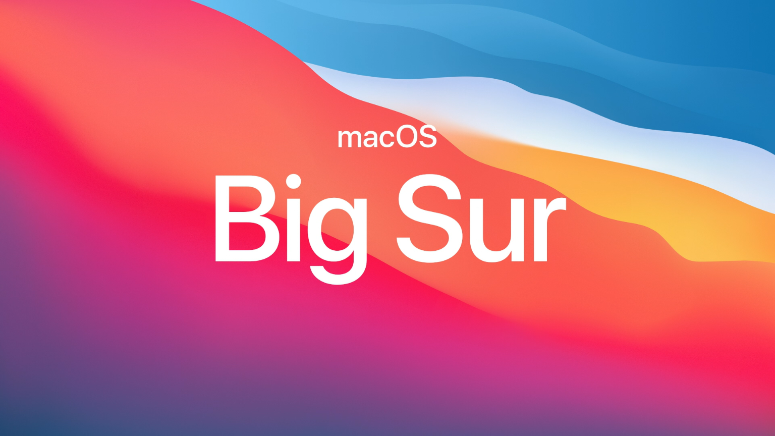 MacOS Big Sur