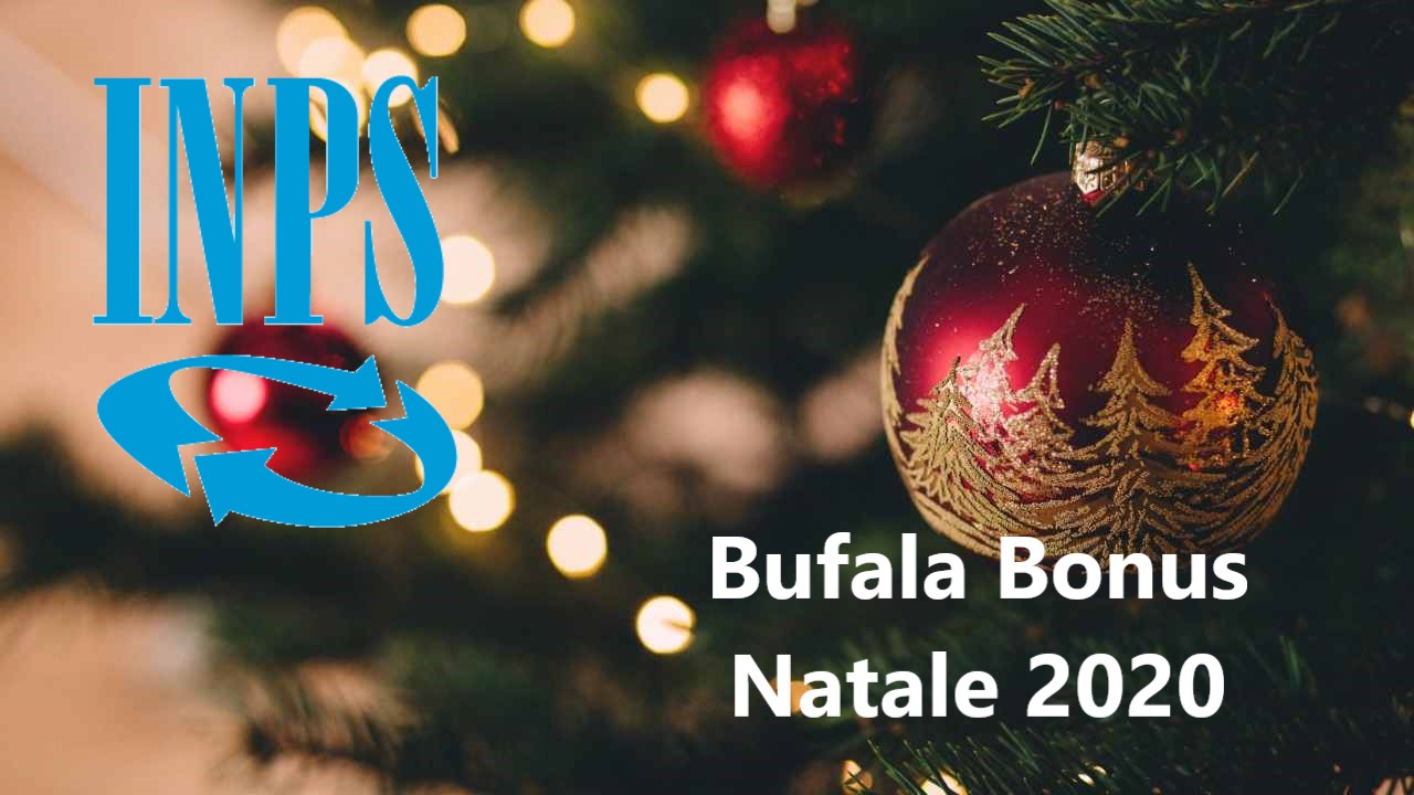 Bonus INPS Natale 2020