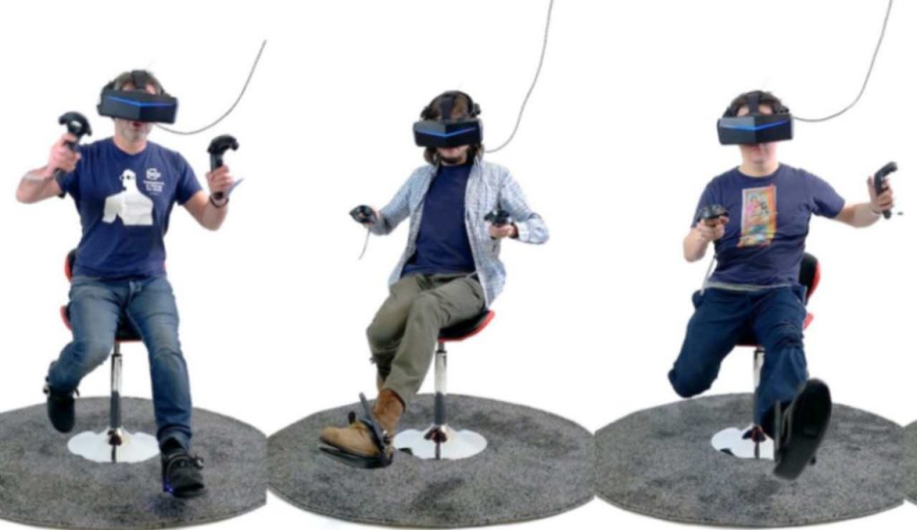 Realtà virtuale con le Cybershoes VR