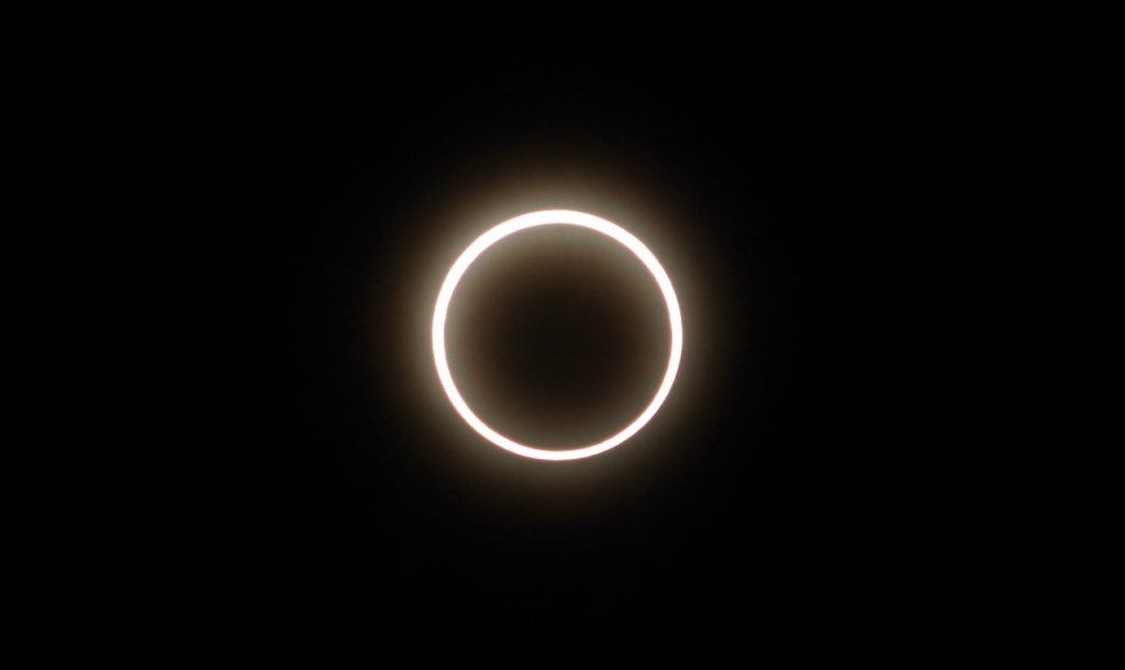 Eclissi annulare dicembre 2020