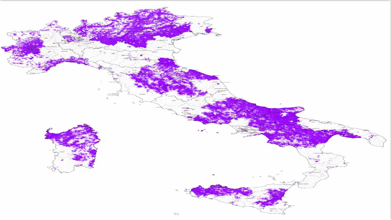 windtre, mappa con copertura 5G