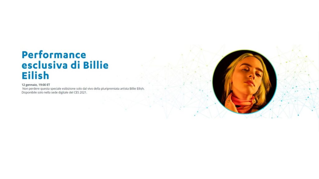 Billie Eilish CES 2021