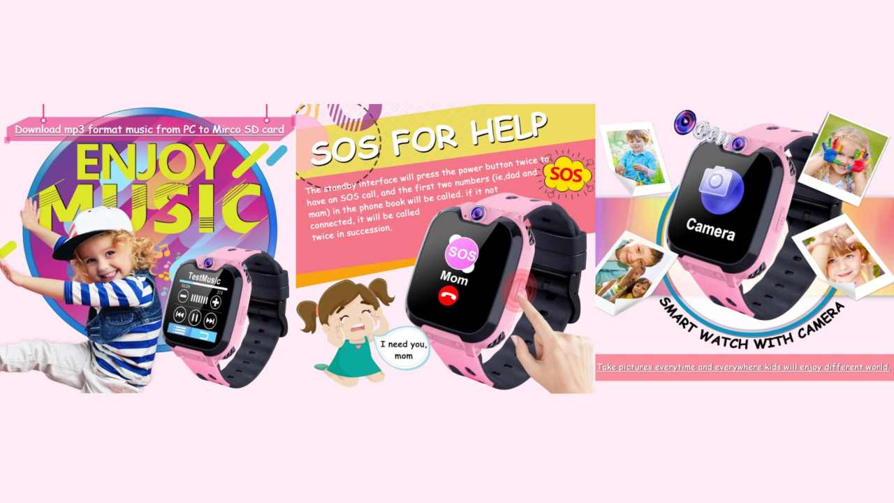 Funzioni smartwatch per bambini 