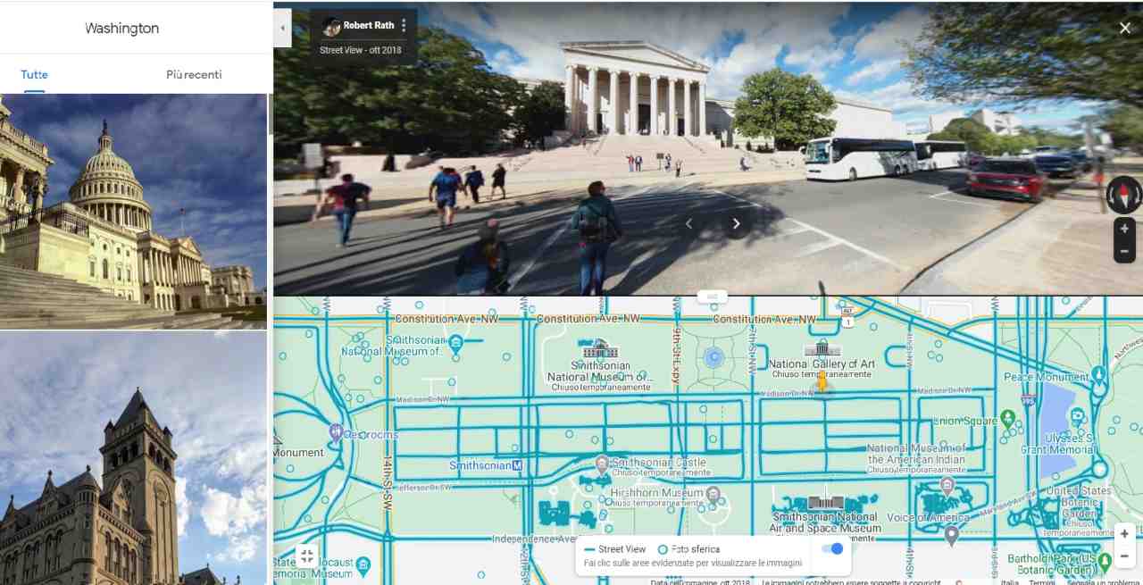 Nuova funzione Street View
