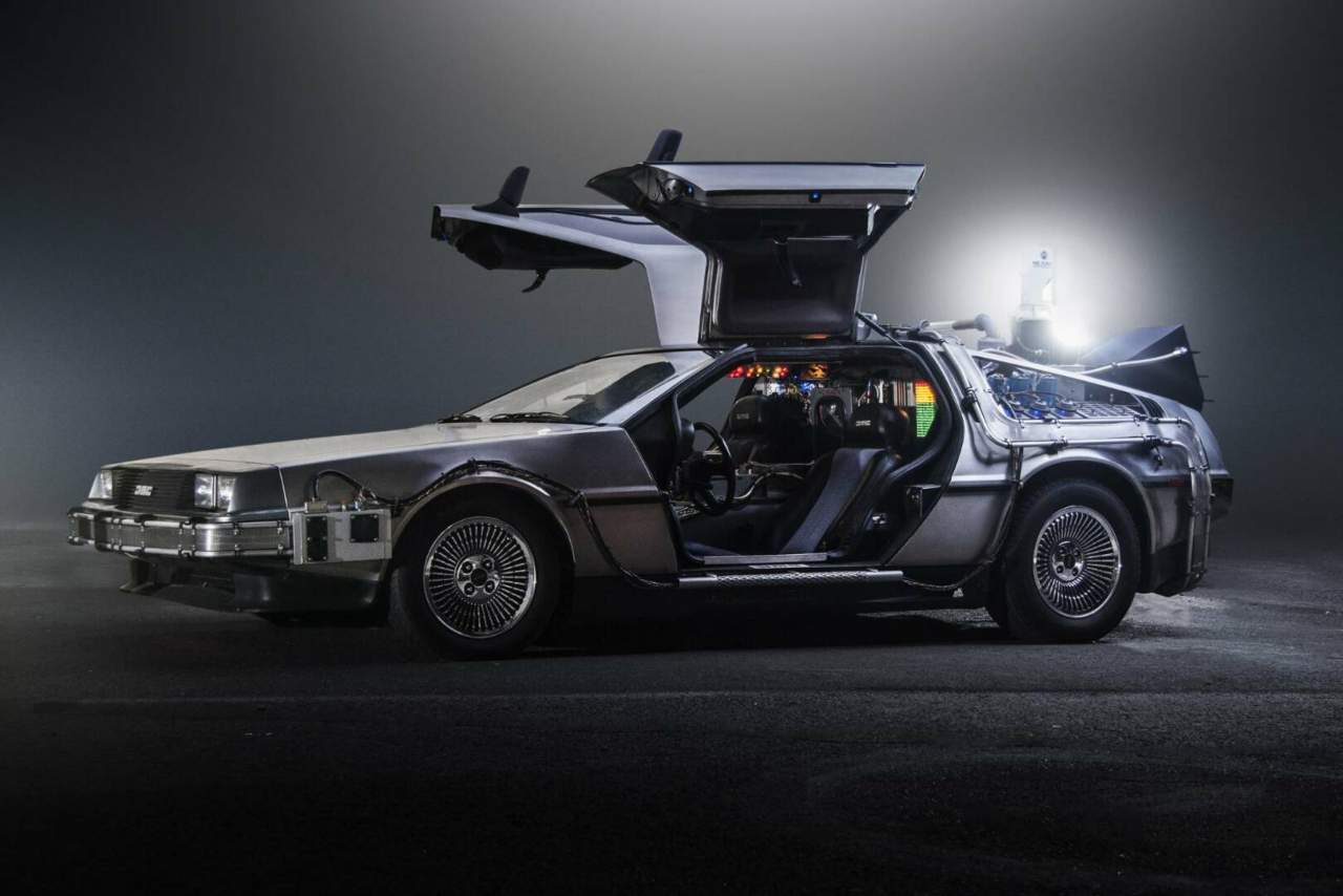 La mitica DeLorean di Ritorno al futuro