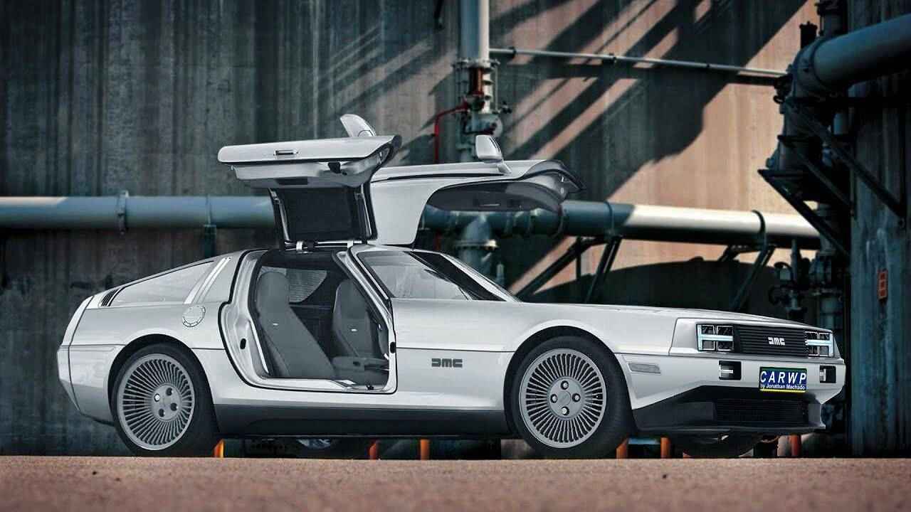 Così potrebbe essere la DeLorean elettrica