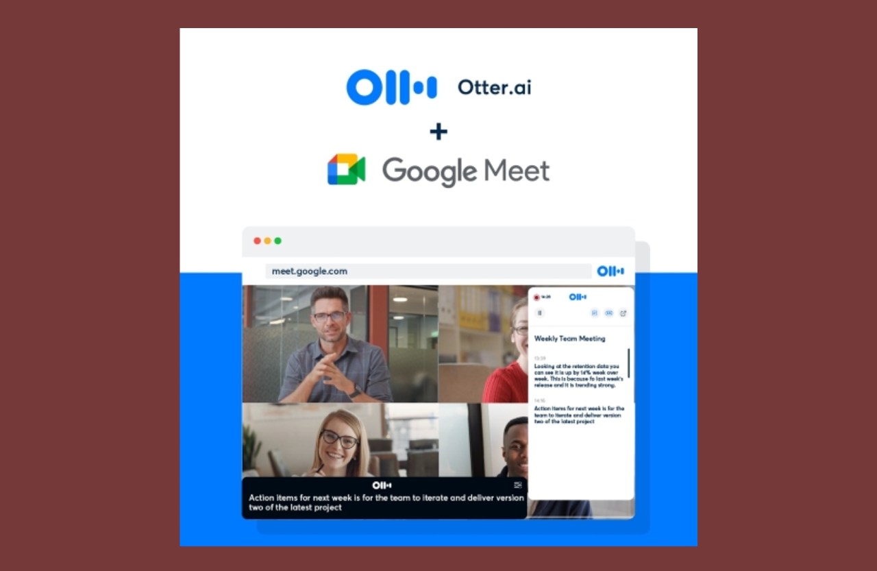 google meet adotta otter