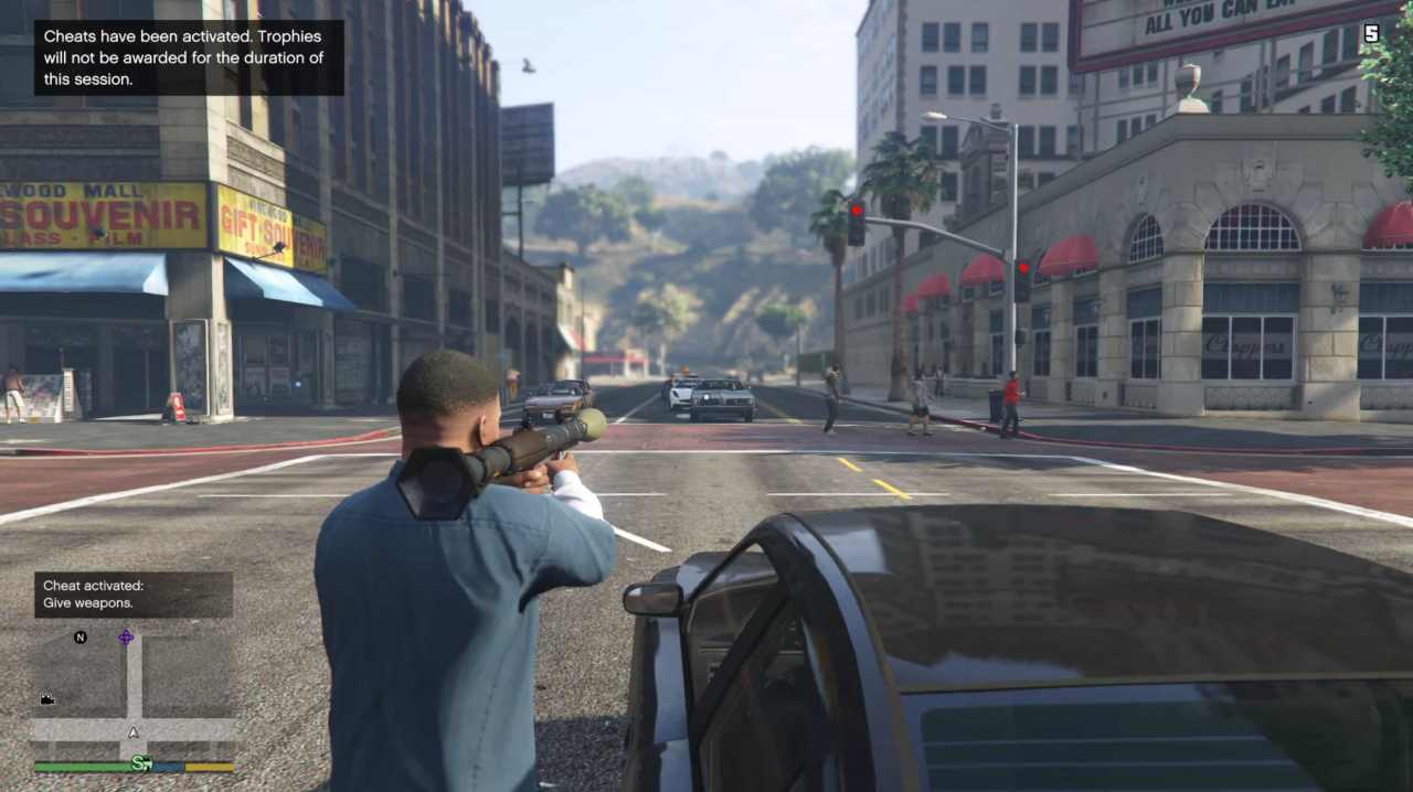 Gta 5, una scena di gioco