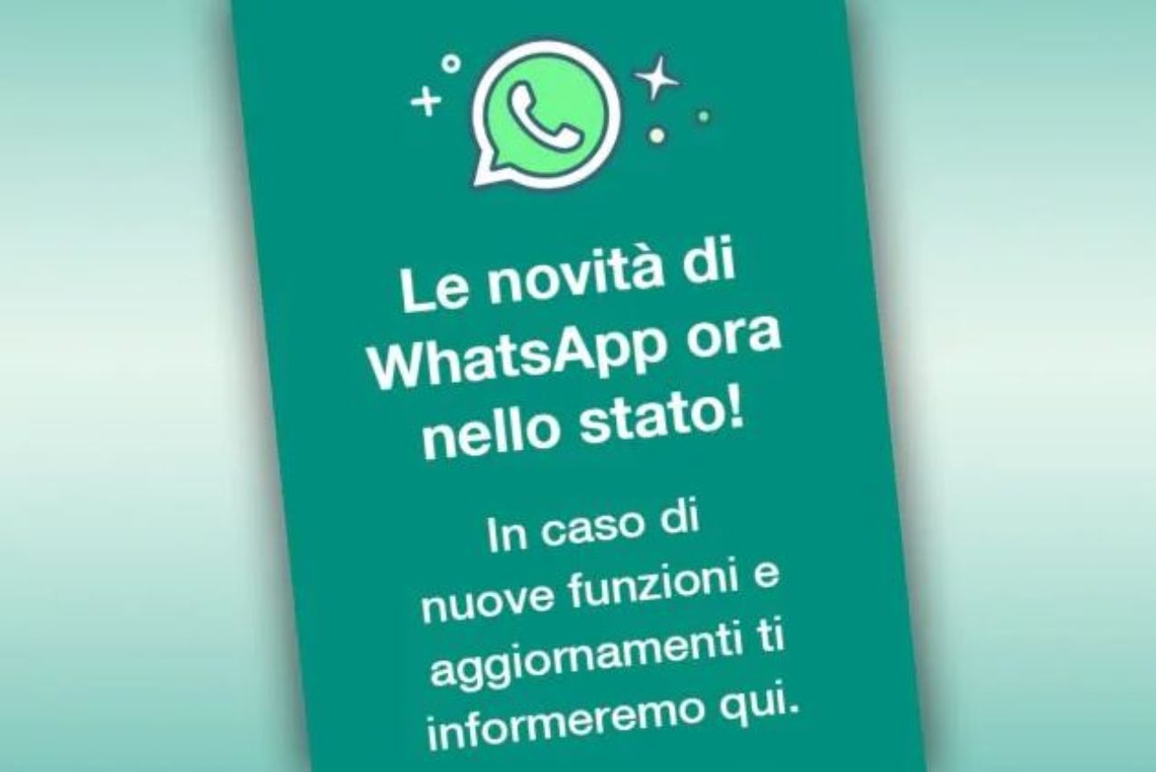 WhatsApp e la novità dello stato