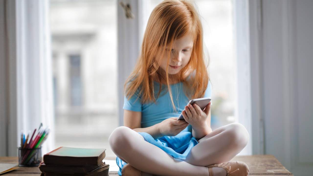 Uso dello smartphone tra i bambini