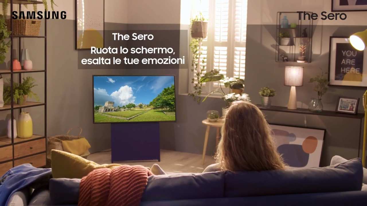 digitale terrestre TV con schermo rotante