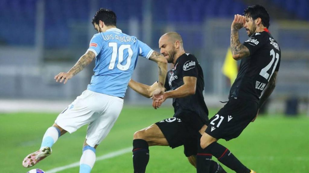 Bologna-Lazio sul digitale terrestre (Foto Eurosport)