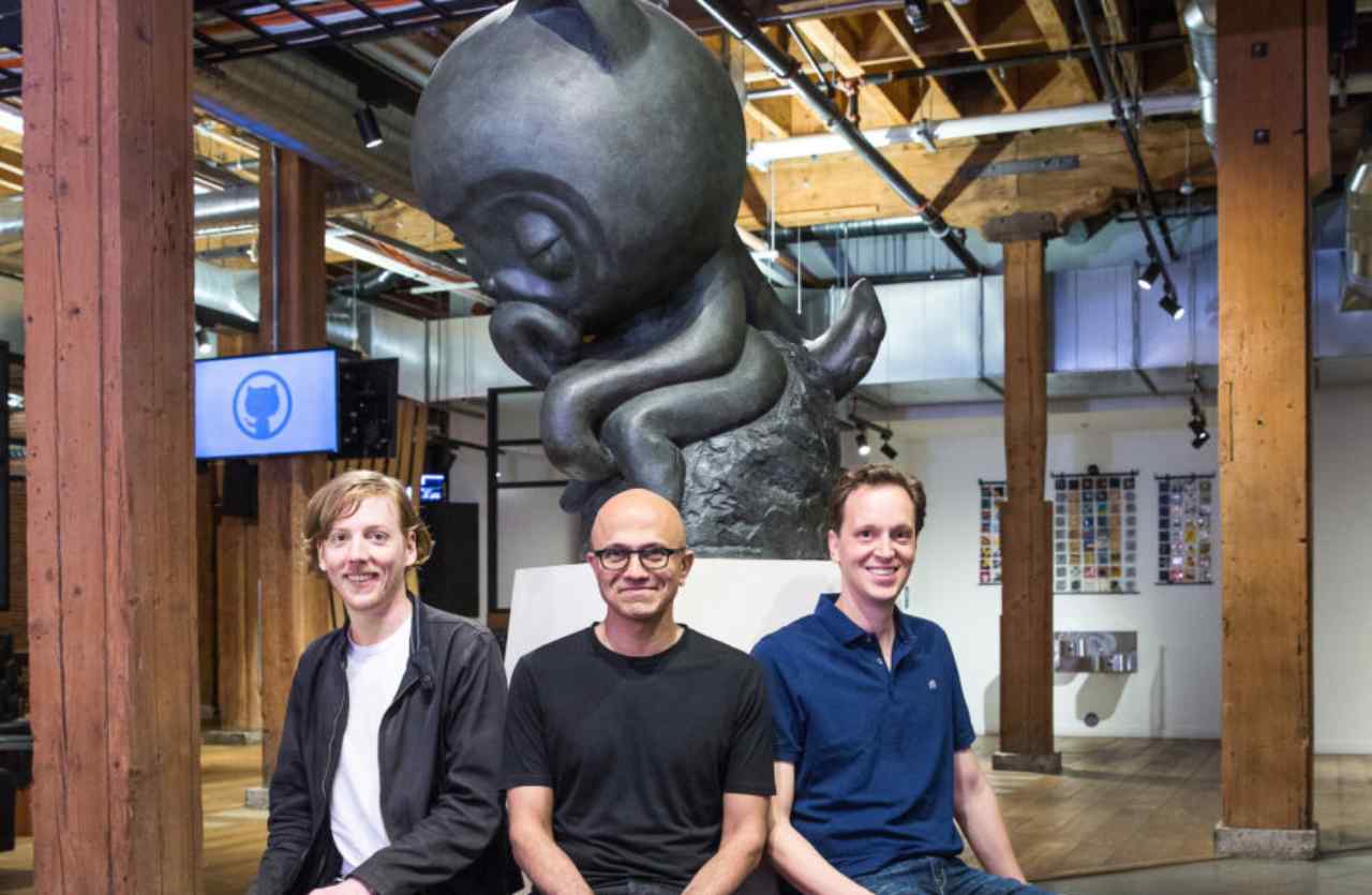 microsoft pinterest Satya Nadella celebra l'acquisto di GitHub