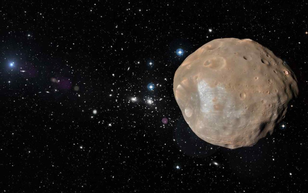 Phobos tracce di ossigeno marziano