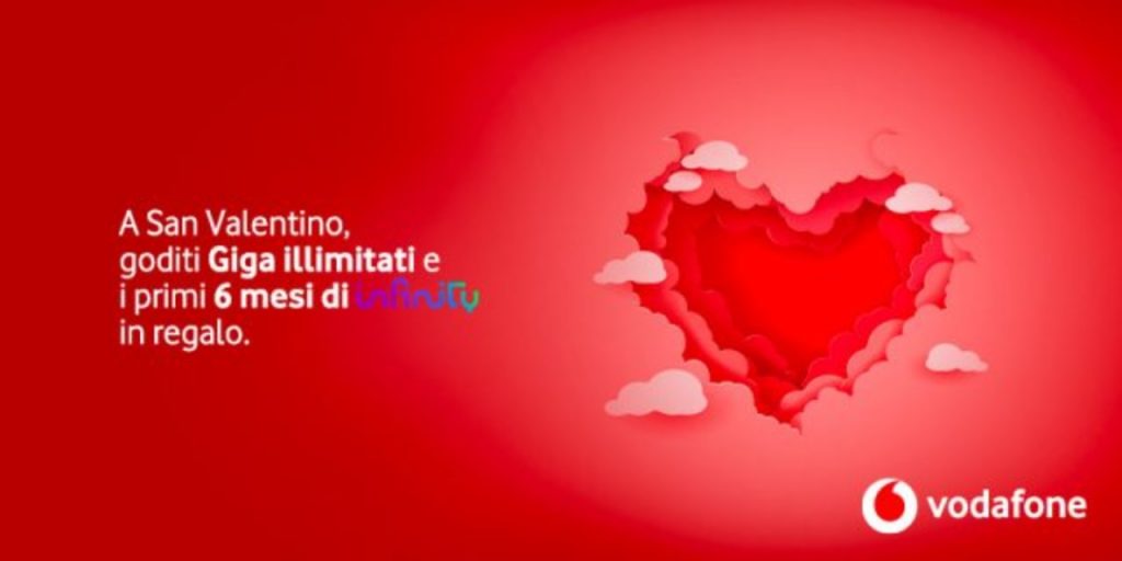 Vodafone e San Valentino (Vodafone.it)