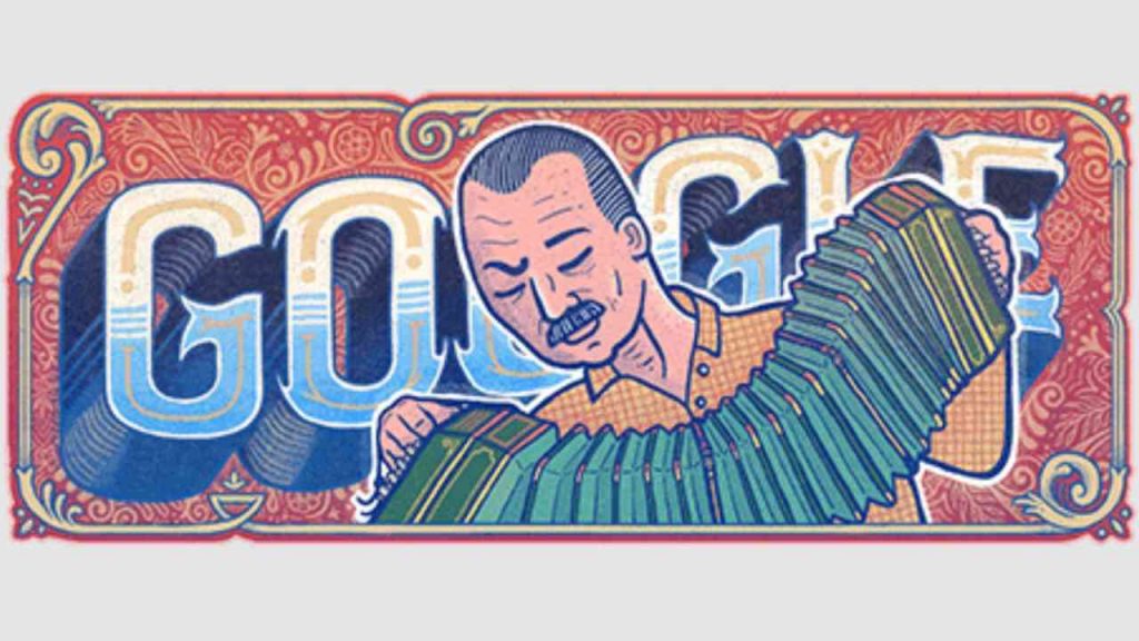 Doodle Astor Piazzolla