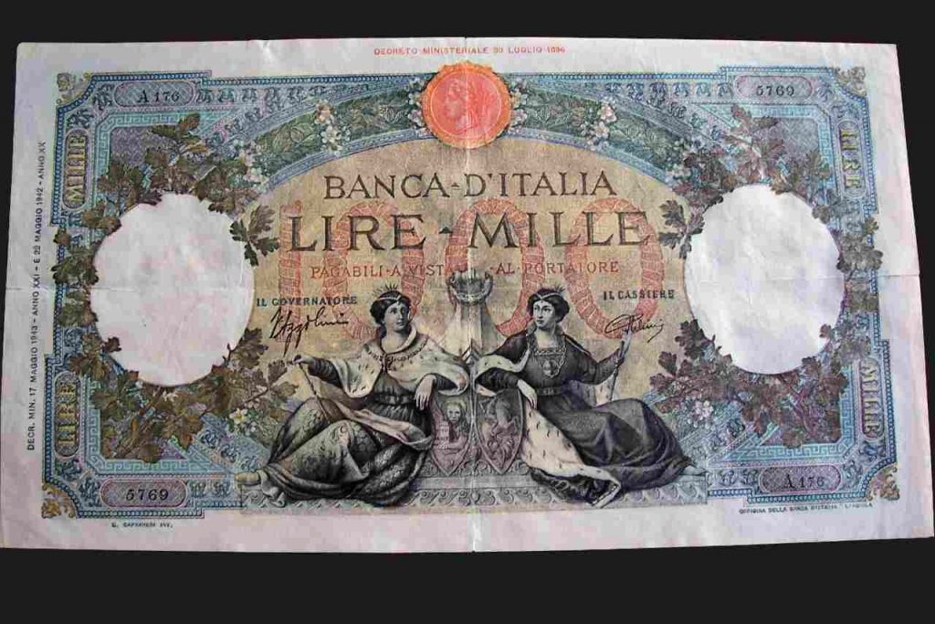 Mille lire (Adobe Stock)