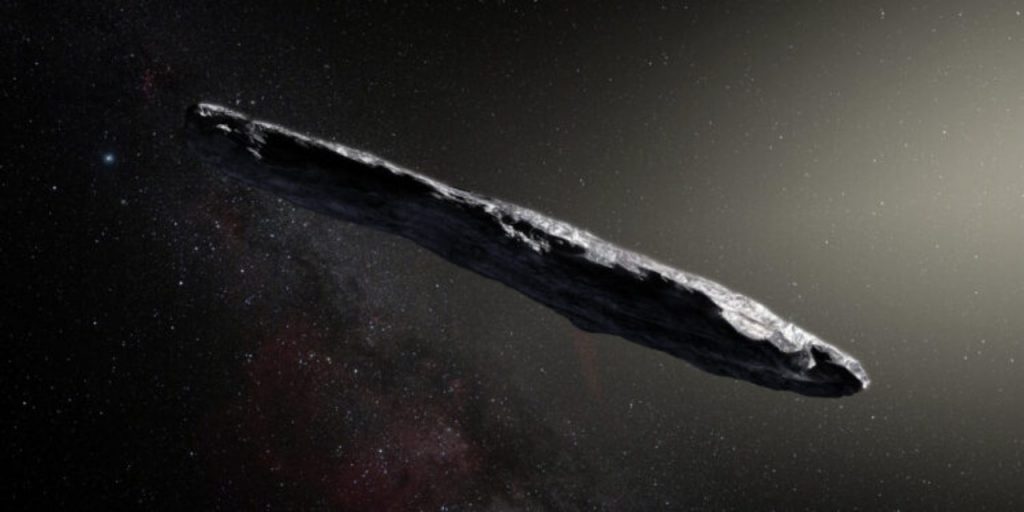 Oumuamua (Foto Astrospace)