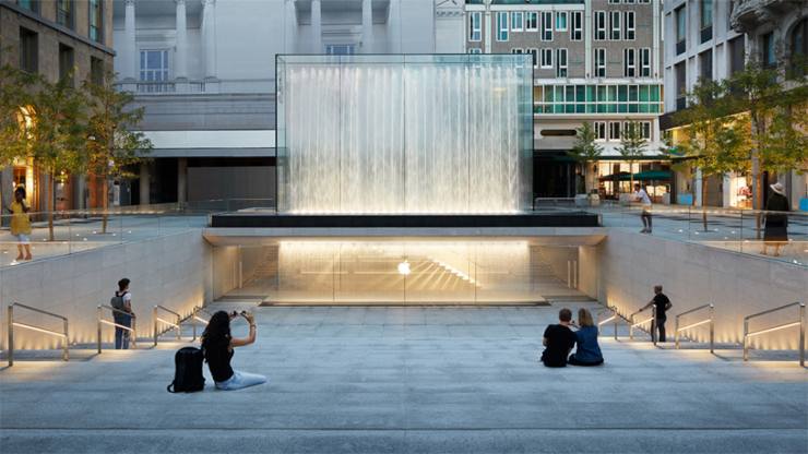 Apple, lo store di Milano (Foto Apple.com)