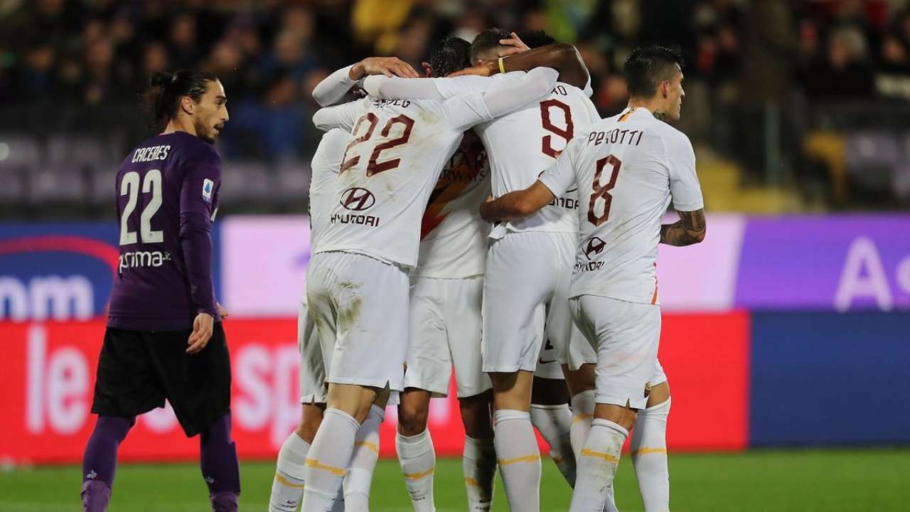 Fiorentina-Roma sul digitale terrestre (Foto Eurosport)