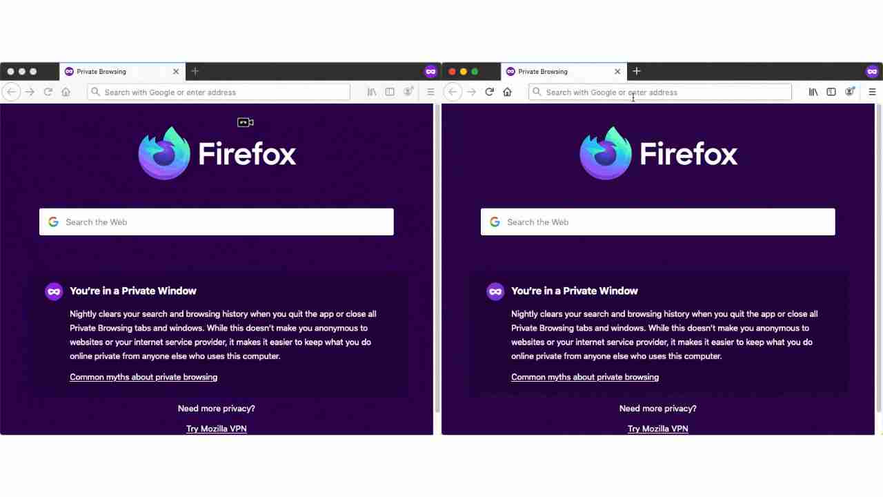Firefox 87 Smartblock