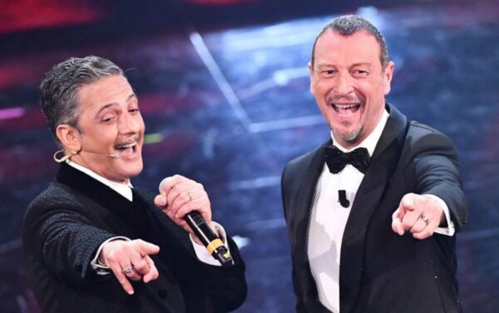 Sanremo 2021, la finale (Foto Skytg24)