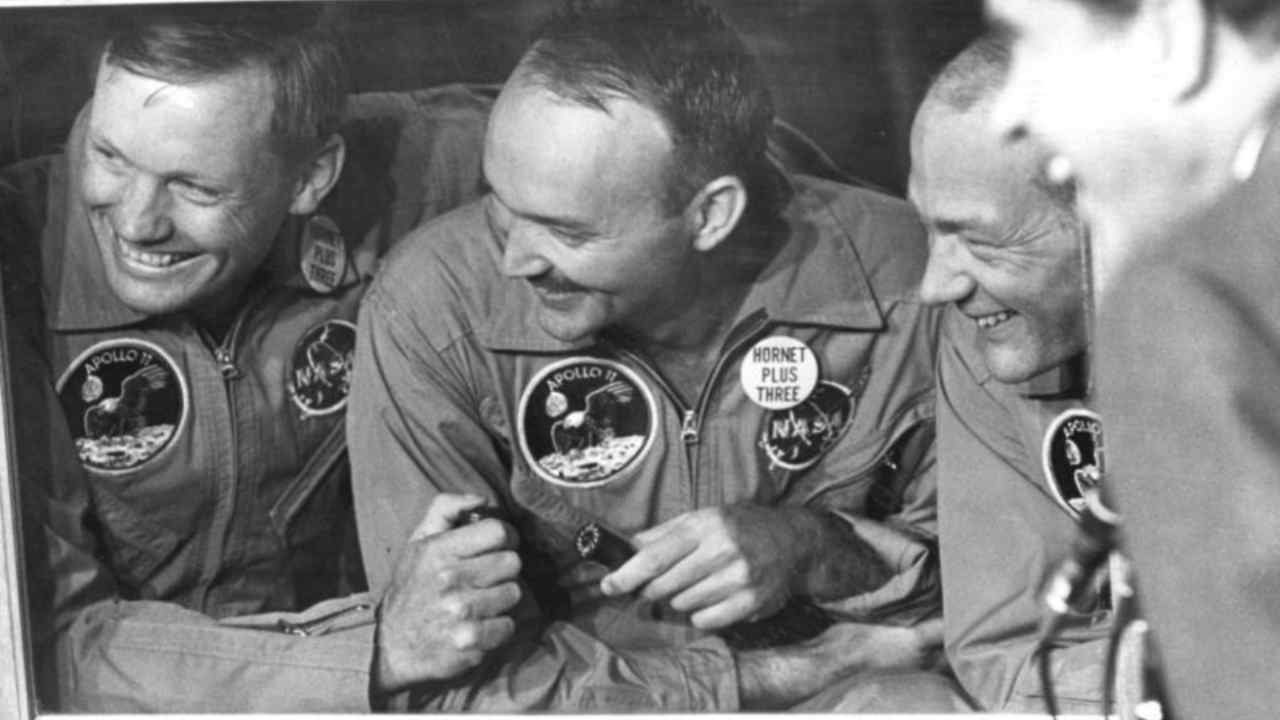 Armstrong, Collins e Aldrin