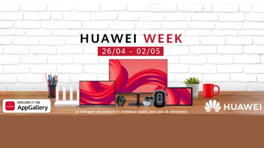 Settimana sconti Huawei