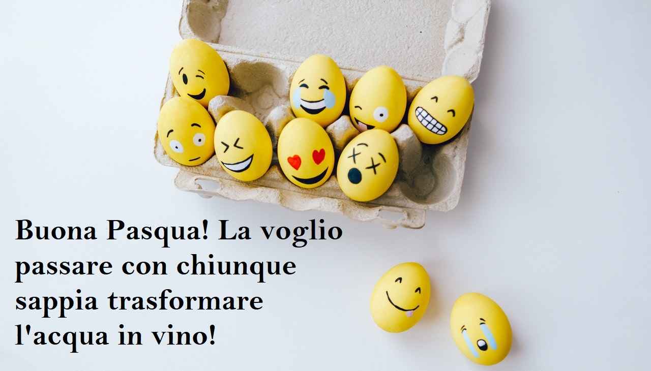 buona pasqua 2021 chat Frase divertente 10