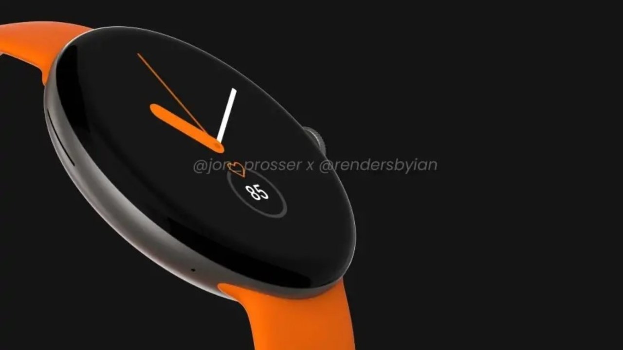 Render 2 dello smartwatch Google