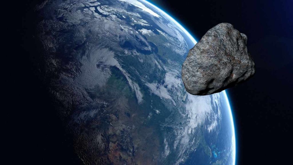 Asteroide sulla Terra (Foto Meteo.it)