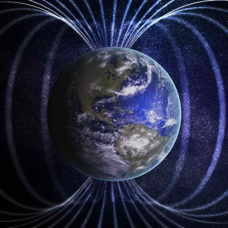 Campo geomagnetico Terra (Foto Theconversation)