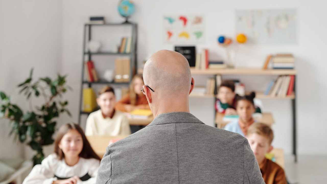 Lezione a scuola