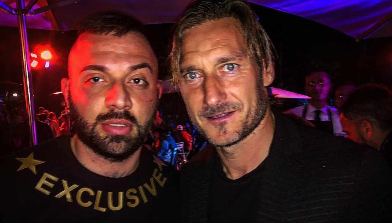 Damiano Coccia e Francesco Totti