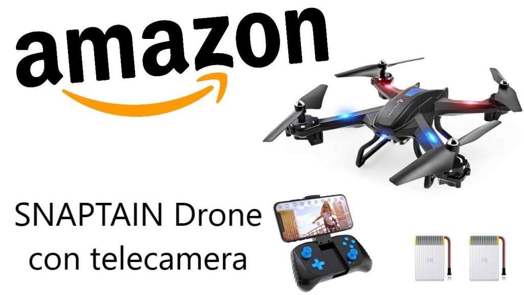 Sconto Amazon su SNAPTAIN Drone