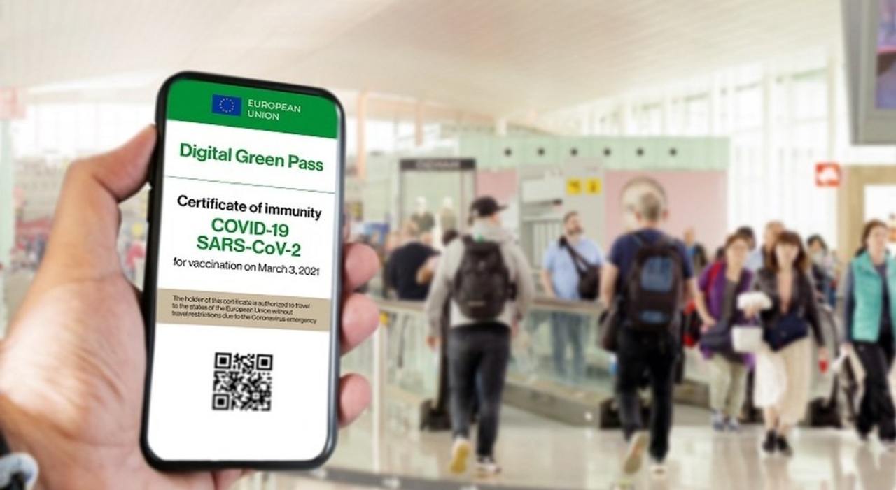 Green Pass Italia (Foto IlMessaggero)