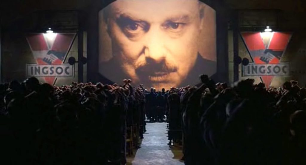 Microsoft teme un futuro alla Orwell (Foto Wikipedia)