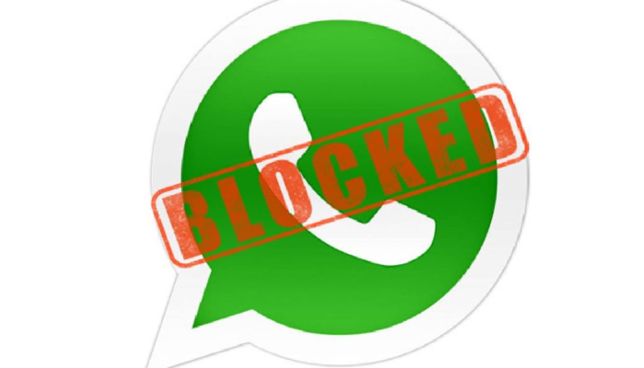 WhatsApp bloccato