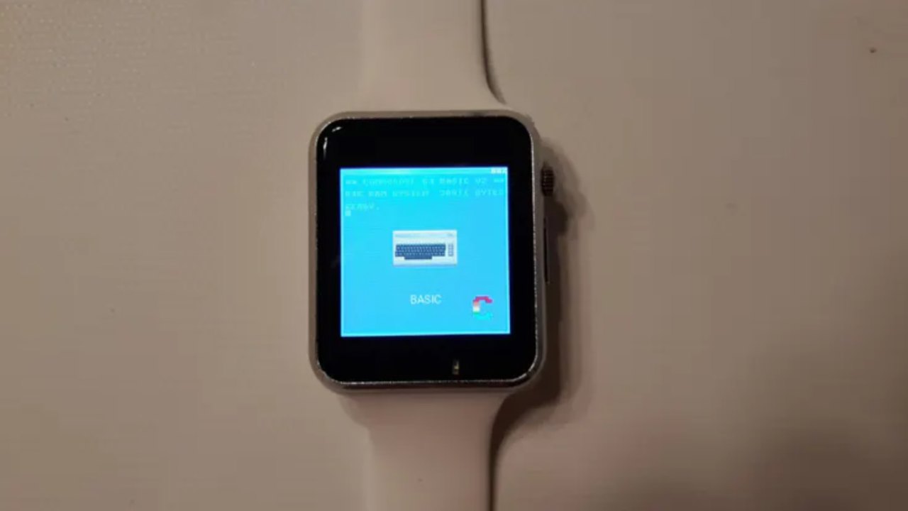 Commodore 64 su smartwatch