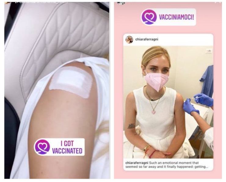 Chiara Ferragni ha fatto il vaccino covid ma... (Foto Instagram)