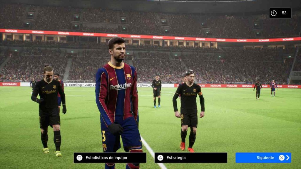 PES 2022, prime immagini Beta (Foto Twitter)