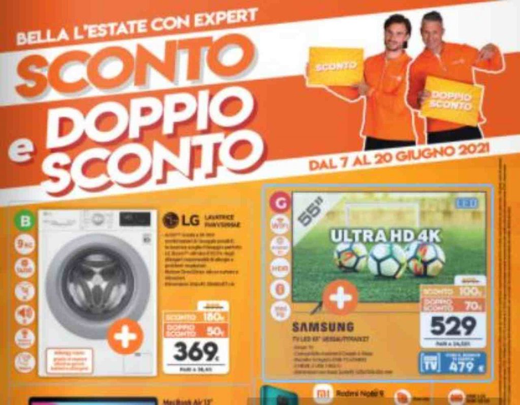 Volantino Expert 7-20 giugno 2021