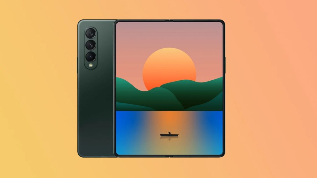 Samsung Unpacked Galaxy Z Fold 3 (image from www.sammobile.com)