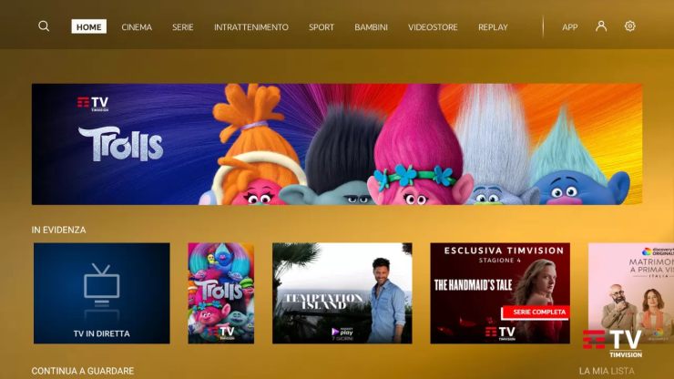 Timvision, offerte anche su Kena Mobile