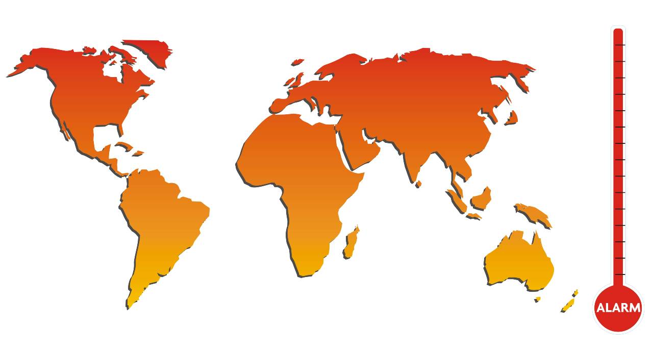 Allarme temperatura terrestre (Adobe Stock)