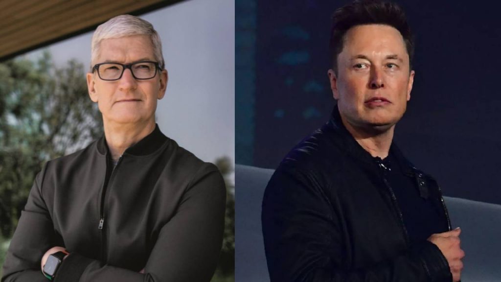 Tim Cook ed Elon Musk